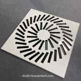 Hvac Air Conditioning Office Ceiling Fresh Air Square Swirl Diffuser With 48 Blades thumbnail-3