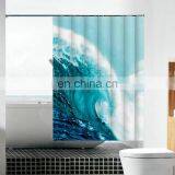 Customized African Print Digital Printing Waterproof Shower Curtain thumbnail-4