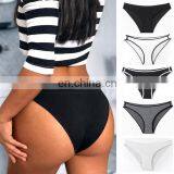 Custom Women Low Waist Sports Briefs Cotton Half-pack Hip Breathable Underwear