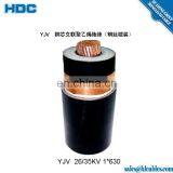 Single Core Power Cable 18/30 (36) KV, XLPE Copper Core Armored (1x400 Mm2) MEDIUM VOLTAGE POWER CABLES thumbnail-3