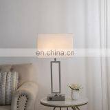 Modern minimalist hotel table lamp American hotel room lobby lamp three socket lamp