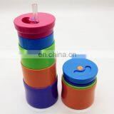 Fashionable Gift Portable Foldable Plastic Sport Drinking Water Bottle for Kids thumbnail-1