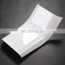 Pearl White Color For Tesla Model 3 Interior Decoration Rear Kick Protective Cover Armrests Kick Rear Seat Anti-kick Protection thumbnail-4