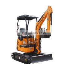 Stock available 0.8 ton 1 ton 2 ton 3 Ton mini Excavator Digging Hydraulic Small Micro Digger Machine Prices for Sale