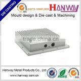 CNC Precision Machining for Wireless Panel Antenna Enclosure Heat Sink Aluminum Die Casting thumbnail-6
