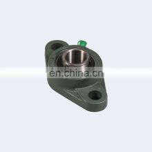 Heavy duty ball bearing ucfl201 with sliding block seat of spherical roller bearing