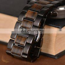 BOBO BIRD Custom Logo Wholesale Watches Men Luxury Brand High Quality Automatic Wrist Wooden Watches thumbnail-4