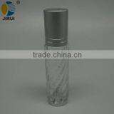 10ml Round Shape Twill Clear Glass Roll on Bottle thumbnail-1