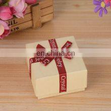 MOQ 10pcs Delicate Jewelry Box With Ribbon Decoration in Stock thumbnail-2