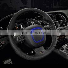Factory Car Steering Wheel Center Logo Covers Stickers Trim for Audi A4 B6 B7 B8 A6 C6 A5 Q7 Q5 A3 8P S3 8v Car Interior thumbnail-5
