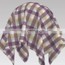 Light Weight BCI Cotton With Spandex Yarn Dyed Crepe Fabric for Shirt