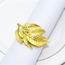 New Design Leaf Designed Napkin Ring Forest Theme Wedding thumbnail-3