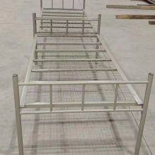 Cheap and Convenient Assembled Steel Made Single Bed and Double Layer Bed