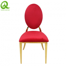 Modern Hotel Luxury Dining Room Chair for Furniture Stainless Steel Restaurant Dining Chair thumbnail-4