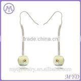 Metal Bead Earrings With Nice Enameled Made in Shenzhen thumbnail-1