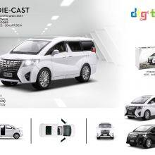 Wholesale ALPHARD High Quality 1:24 Zinc Alloy Rubber Children Diecast Kids Toy Car thumbnail-5
