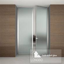 Clear and Extra Clear Acid Etched Frosted Glass for Window Door and Office Partitions With China Factory Lowest Price thumbnail-3
