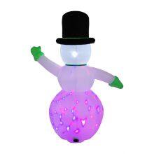 Christmas Blow up With Snowman Inflatable Holiday Inflatable Decor thumbnail-4