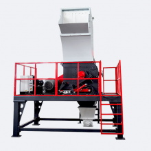 Heavy Duty Plastic Crusher for Recycling HDPE LDPE PP Pipes Sheets Bottles With High Efficiency thumbnail-2