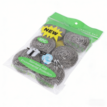 High Quality 6pcs Stainless Steel Scourer for Kitchen Clean thumbnail-1
