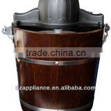 4 Quart Wooden Bucket Ice Cream Maker/Machine