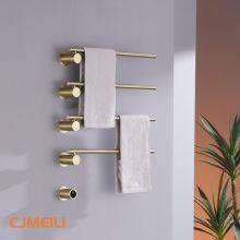 Ванное электрическое подогревающее полотенцесушилка, полотенцесушилка для ванной, настенный из нержавеющей стали, 2 цвета thumbnail-2