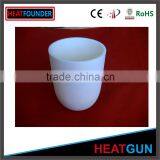 HOT SALE 99% HIGH PURITY ALUMINUM ALUMINA CERAMIC CRUCIBLE CERAMIC BOAT CRUCIBLE CRUCIBLES FOR MELTING STEEL thumbnail-2