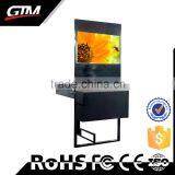 65'' Attractive Promotion Display Shelves Cosmetics Pop Floor Lcd Display
