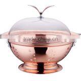 Stainless Steel Fruit Colander With Lid thumbnail-3
