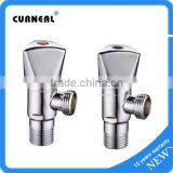 High Quality Zinc Alloy Handle Brass Angle Valve Quality Choice