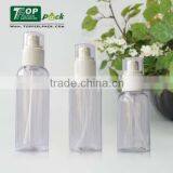 80ml 100ml 120ml Clear Plastic PET Bottle With Pump Spray for Skin Care thumbnail-4