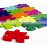 15 Pcs Different Colored Customwooen Blank Jigsaw Puzzle thumbnail-1