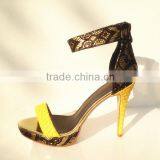 Private Label Women Heels Shoes Ankle Strap Woman Sandals Fashionable Drop Ship Ladies High Heel Sandals thumbnail-6