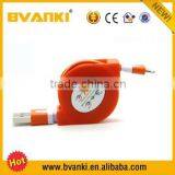 2015 Hot Sale Colorful Retractable Micro USB Extension Cable Fast and Stable thumbnail-6