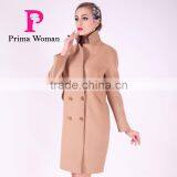 2016 New Design Spring Women Length Slim Fit Wool Coat thumbnail-3