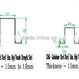 Vegetable Greenhouse Pillar or Support System Roll Forming Machine