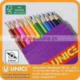 7" x 12pcs Wax Base Colored Pencil for Artist thumbnail-1