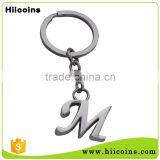 China Cheap Factory Wholesale Custom M Letter Keychain thumbnail-1
