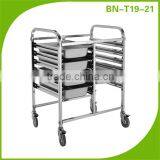 Commercial Stainless Steel Catering Tray Trolley BN-T16~T18 thumbnail-3