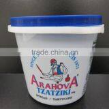 Wholesale Injection Moulded Plastic White 350ml Ice-cream Cup With SGS Testing