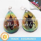 2015 New Trendy Amber Charm Pendant for Necklace Wholesale thumbnail-4