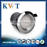 TUV GS high quality anti glare led downlight aluminum housing 10W cob downlight