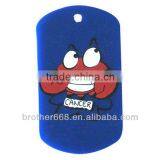 Cute design pvc bulk luggage tag with high quality