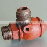 iron cooling fin check valve for air compressor