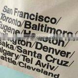 #4 Tear Proof Hasp Natural Cotton Beach Bag by Courier thumbnail-4