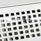 Stainless Steel Linear Shower Floor Drain With Wedge Wire Grate thumbnail-6