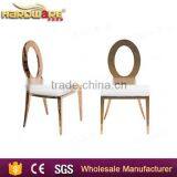 Metal Frame Circle Back Banquet Chairs for Hotel Dining Room thumbnail-1