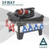 24 Way Mobile Types of IP97 Waterproof Box With Plug&socket or Power Electrical Junction Box Price thumbnail-1