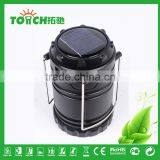 Flashlight Manufacturer Plastic Solar Rechargeable Camp Light Long Working Hour 3*AAA Battery Tent Lamp Emergency Lantern thumbnail-6