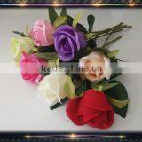 High Quality Artificial Rose Fabric Flower thumbnail-1